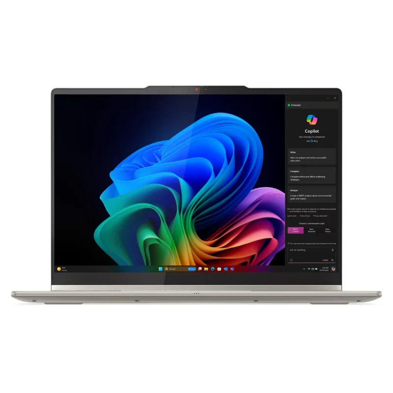 Lenovo Yoga 7 2-in-1 Gen 10 Copilot+ PC - 14.0" WUXGA Touch / AMD Ryzen AI 7 350 / 16GB / 1TB (NVMe M.2 SSD) / AMD Radeon 860M / Win 11 Home / Arb/Eng / 2YW / Lenovo Digital Pen / Seashell - Laptop - Image 3