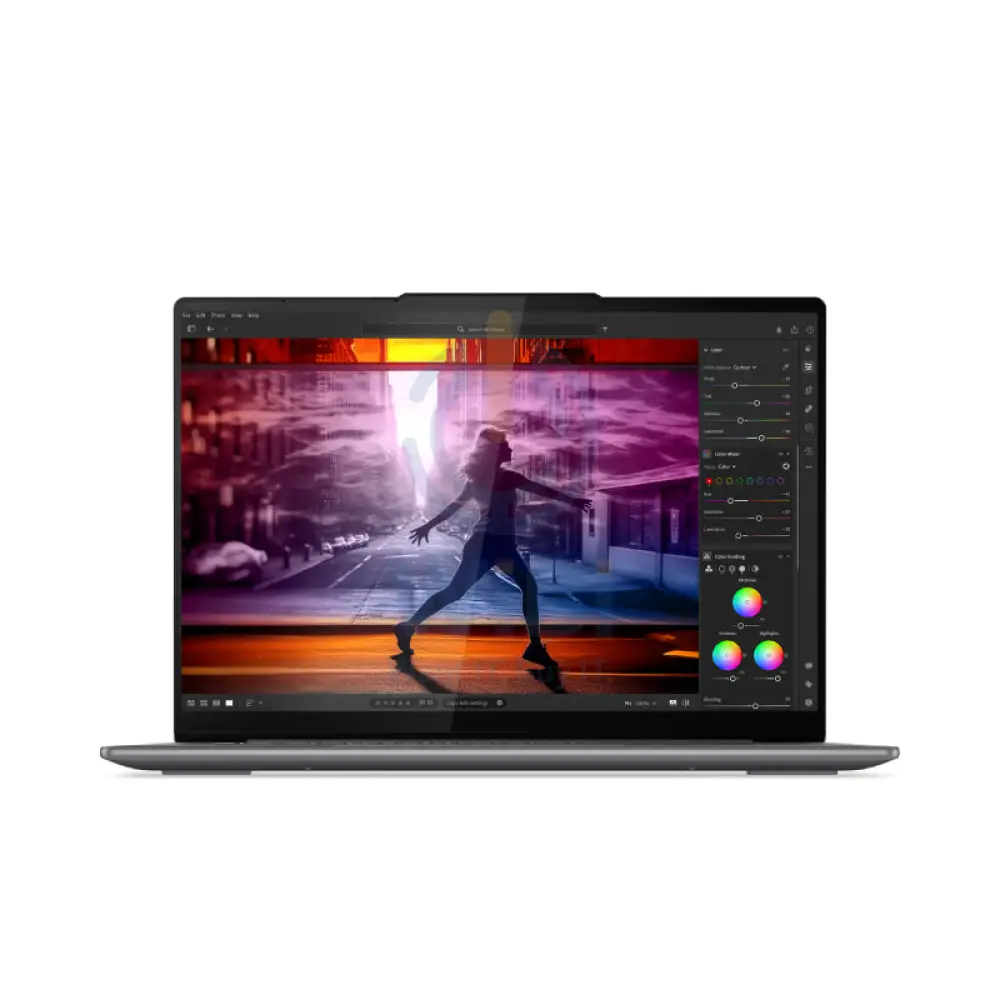 Lenovo Yoga Slim 7 Gen 9 - 14" WUXGA / Ultra 7 155H / 32GB / 1TB (NVMe M.2 SSD) / Win 11 Home / 2YW / Arabic/English / Luna Grey - Laptop - Image 2