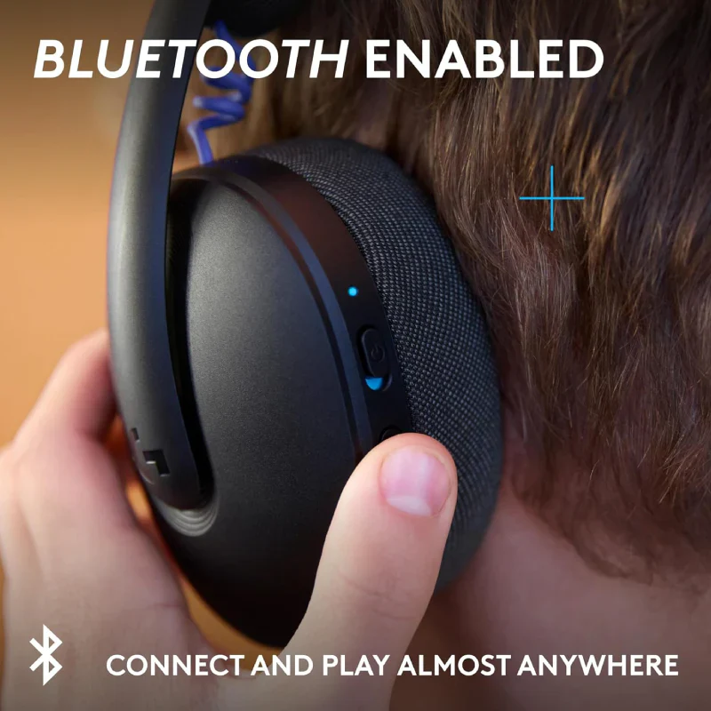 Logitech G325 LIGHTSPEED Wireless Gaming Headset - Bluetooth 5.2 / USB-C to USB-A / Black - Image 4