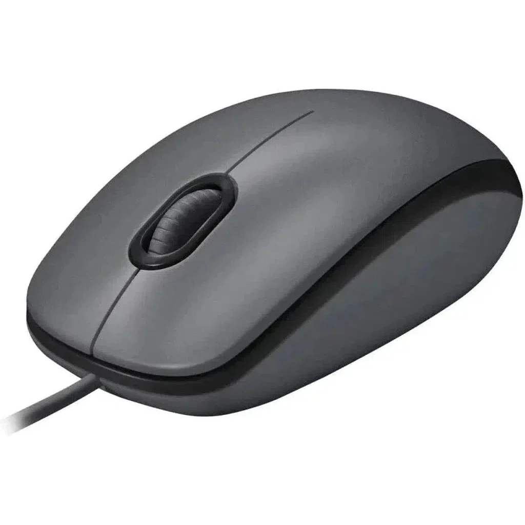 Logitech M100 Corded Mouse – Wired USB Mouse - Black / Logitech - Image 2