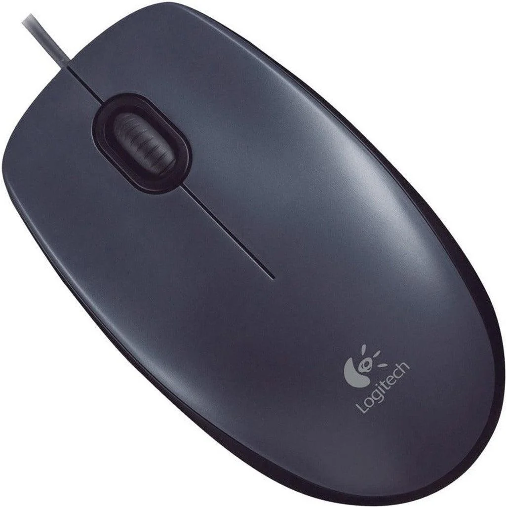 Logitech M100 Corded Mouse – Wired USB Mouse - Black / Logitech - Image 3