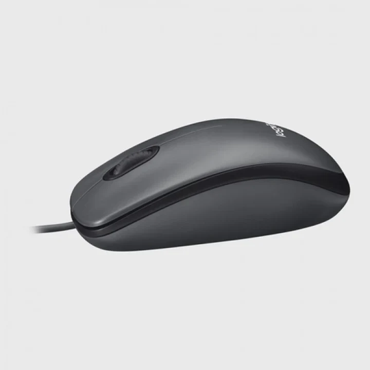 Logitech M100 Corded Mouse – Wired USB Mouse - Black / Logitech - Image 4