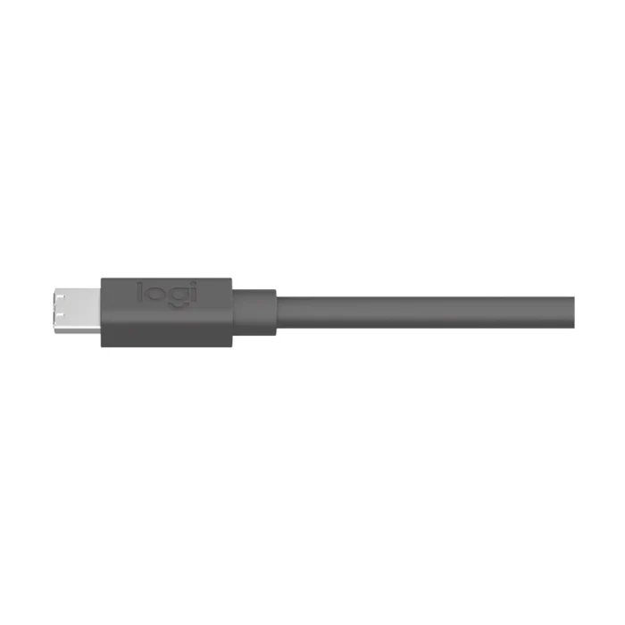 Logitech MeetUp Mic Extension Cord, 10 Meter, Conduit Friendly Design, Black - Image 2