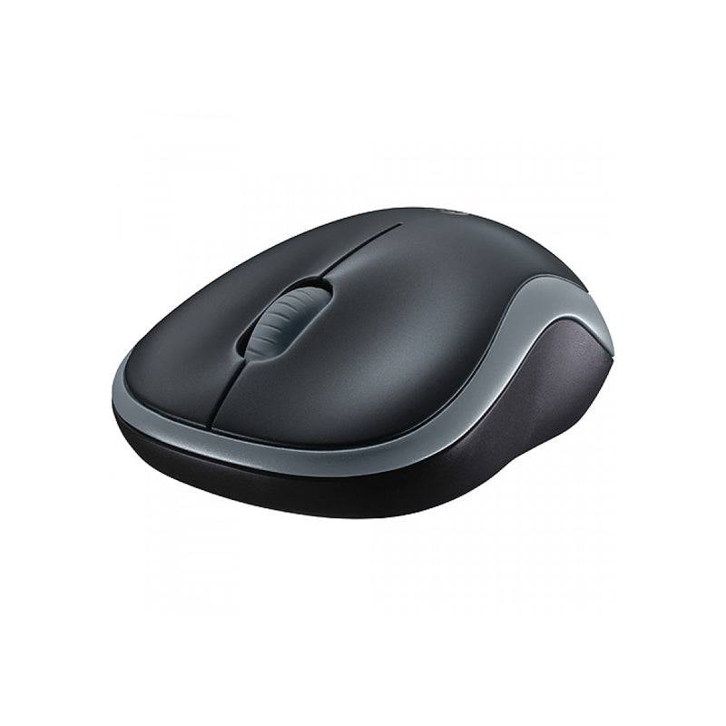 Logitech Mouse M185 Wireless Nano - Black and Grey - Image 4
