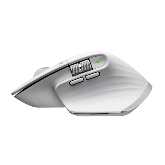 Logitech MX Master 3S Wireless Bluetooth Rechargeable Mouse Pale Gray - Image 4