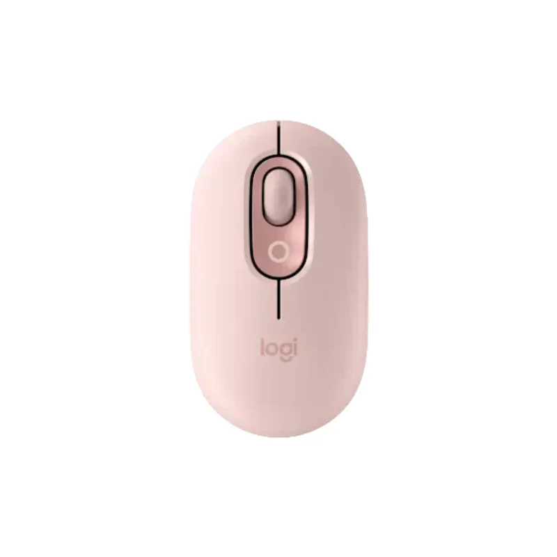 Logitech POP with Emoji Wireless Mouse - Bluetooth / Rose