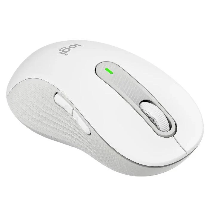 Logitech Signature M650 Wireless Bt Mouse (Size-S/M)- Off White - Image 2