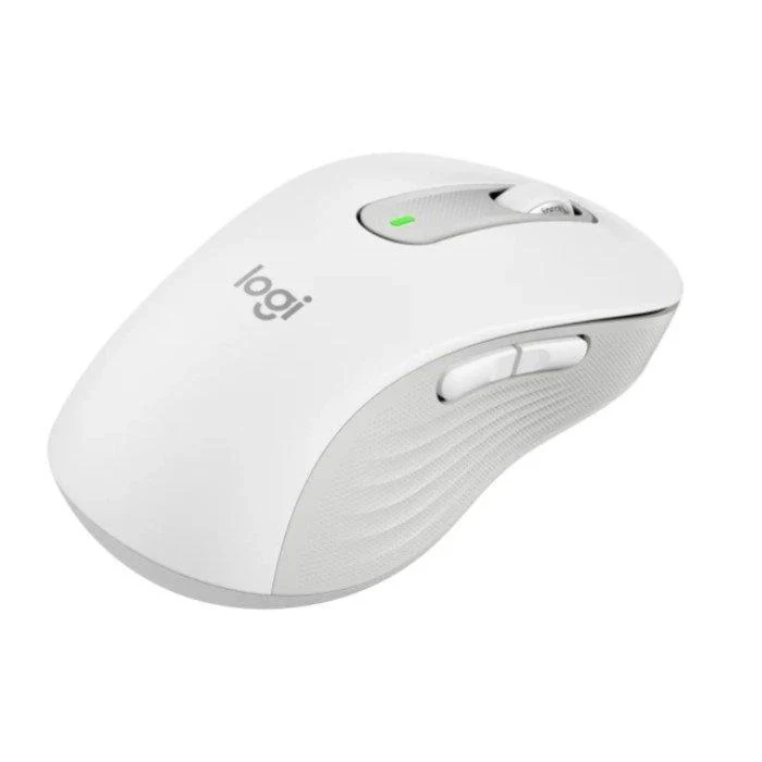 Logitech Signature M650 Wireless Bt Mouse (Size-S/M)- Off White - Image 4