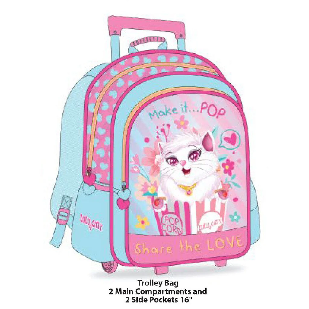 Lulu Caty Popcorn Trolly Bag - Image 2