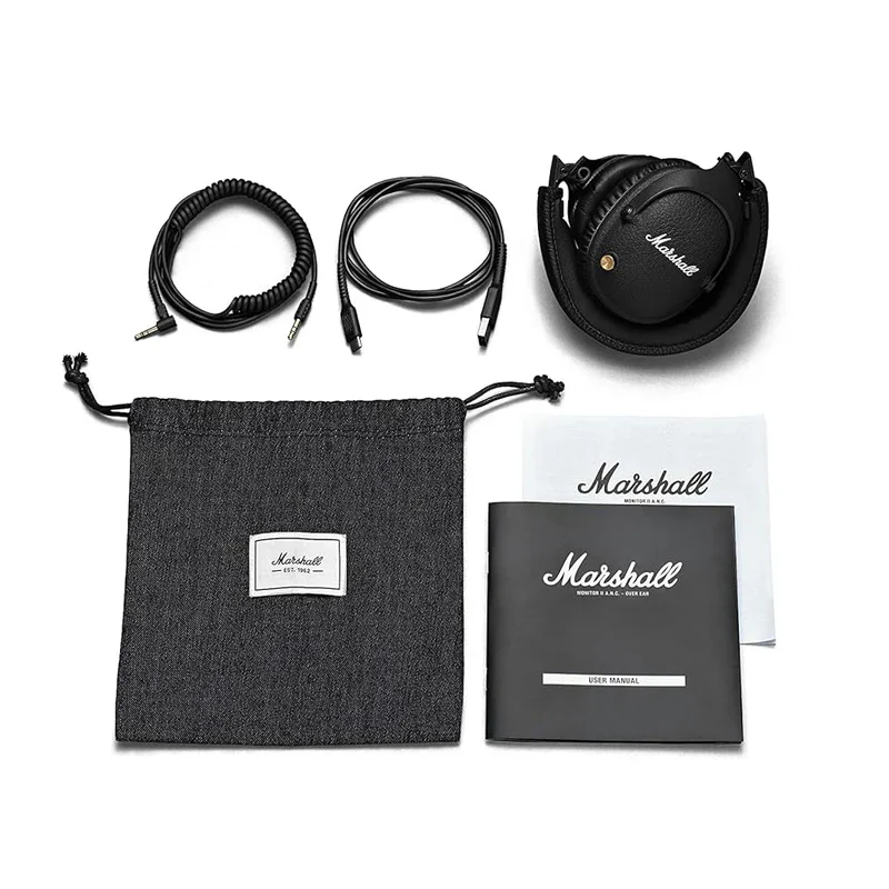 Marshall Monitor II Noise Cancelling Headphones Black - Image 6
