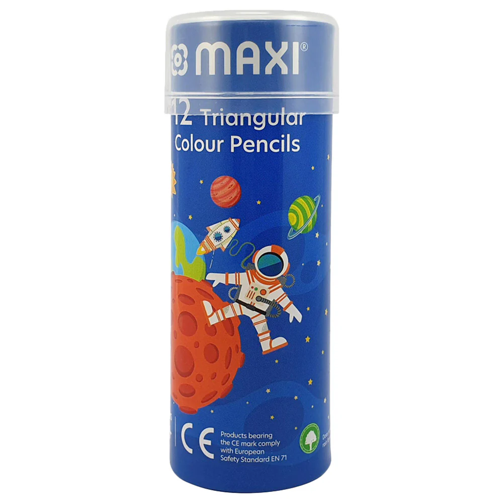 MAXI 12COL. PENCIL ROUND TIN SHORT - Image 2