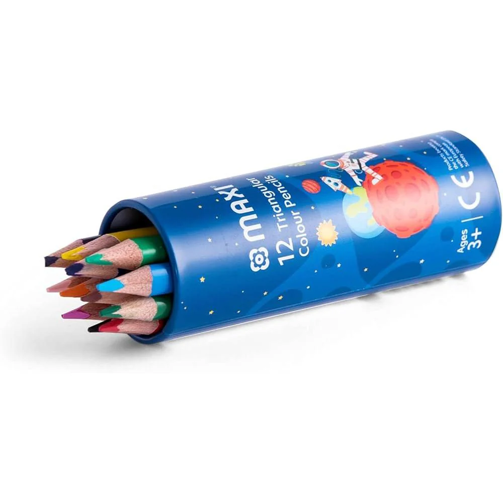 MAXI 12COL. PENCIL ROUND TIN SHORT - Image 3