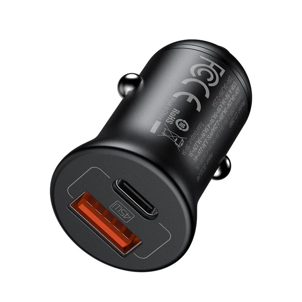 Mcdodo CC-2680 Car Charger USB+USB-C PD Dual Port, 45W, 5A - Image 3