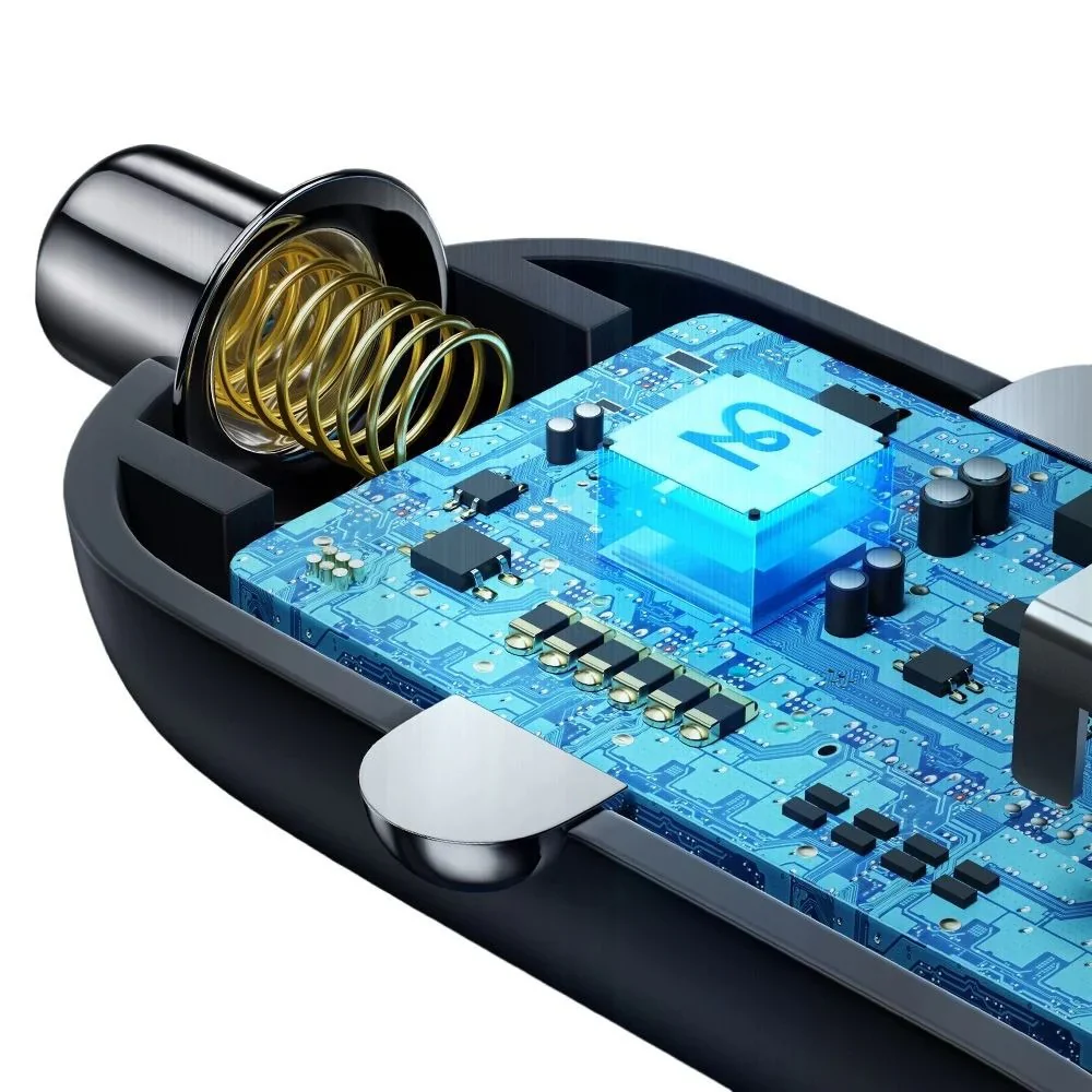 Mcdodo CC-2680 Car Charger USB+USB-C PD Dual Port, 45W, 5A - Image 4