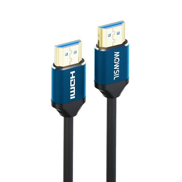 Mowsil HDMI 2.0 Cable 4K@60Hz Ultra HD 18Gbps High Speed HDR 3D Gold-Plated TV PC PS5 Monitor