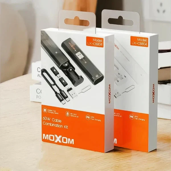 MOXOM LX-CB804 60W Cable Combination Kit - Black - Image 4