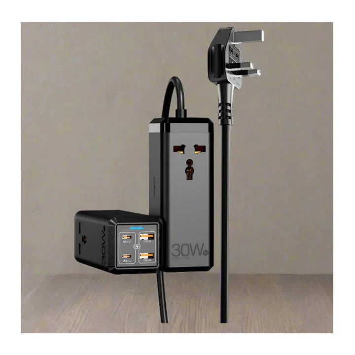 MOXOM MX-ST19 PD 30W 6 IN 1 2M UNIVERSAL SOCKET FAST CHARGER - Image 4