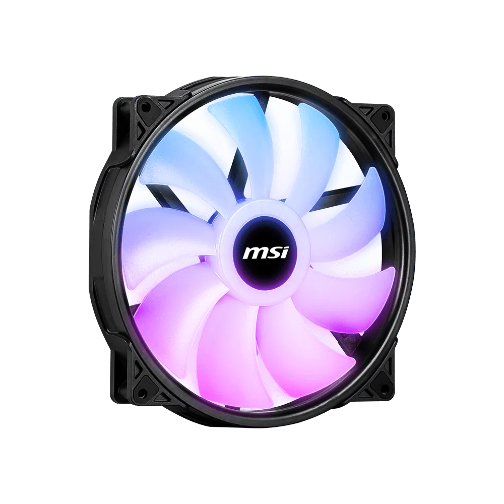 Msi Mag Max F20A-1 200Mm Argb Case Fan Black - Image 2