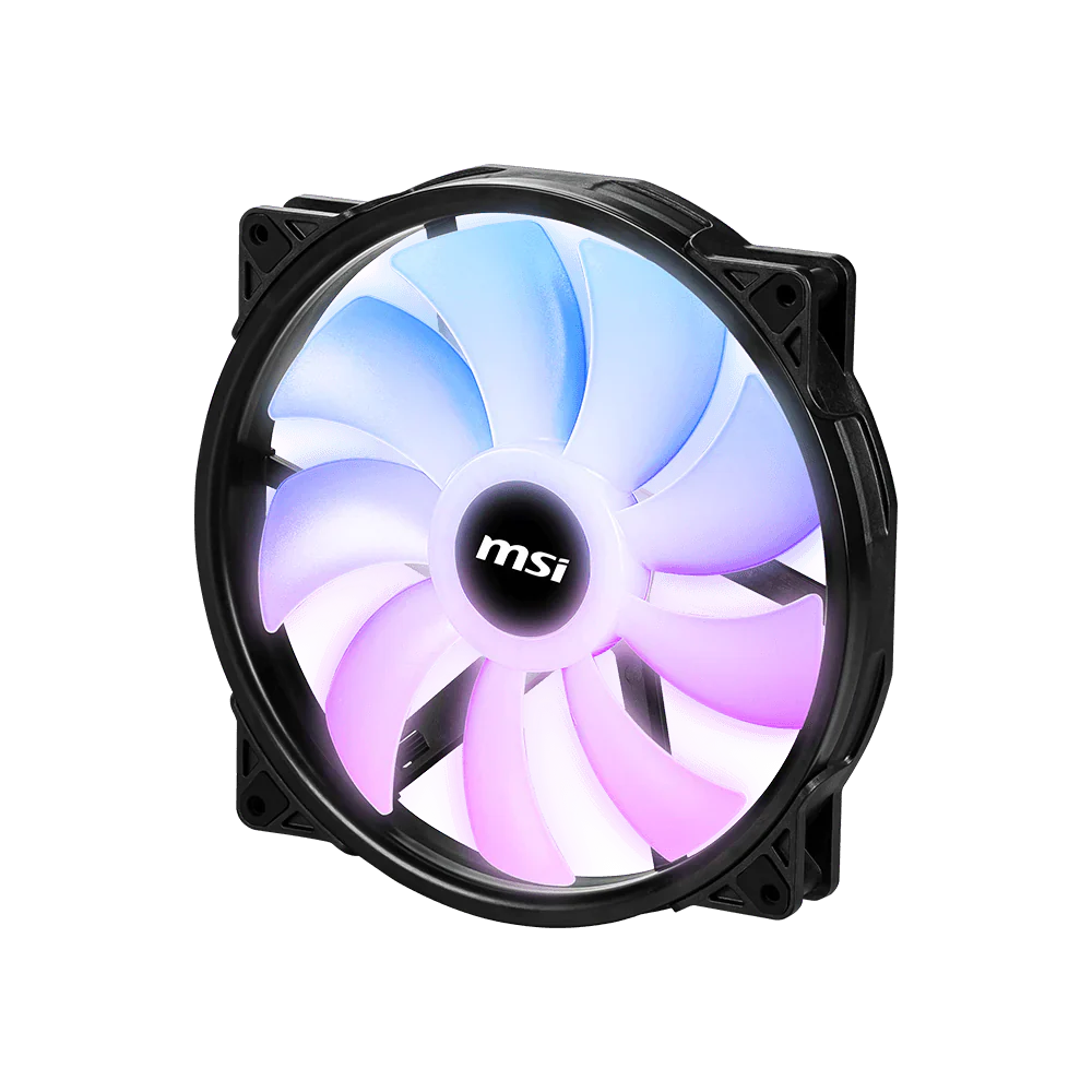 Msi Mag Max F20A-1 200Mm Argb Case Fan Black - Image 3