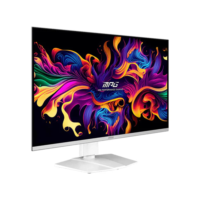 MSI MPG 321URXW QD-OLED, 32" UHD 4K, 240Hz, 0.03ms, HDMI 2.1 Gaming Monitor - White - Image 2