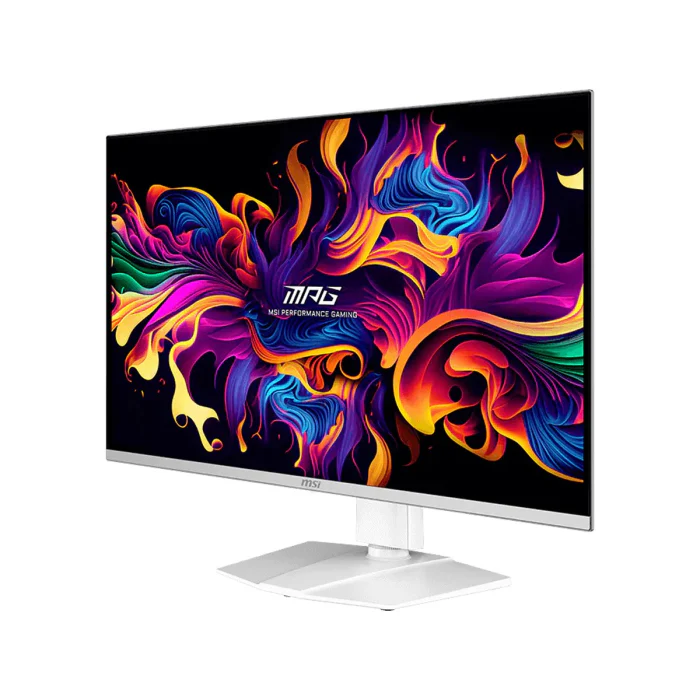 MSI MPG 321URXW QD-OLED, 32" UHD 4K, 240Hz, 0.03ms, HDMI 2.1 Gaming Monitor - White - Image 3