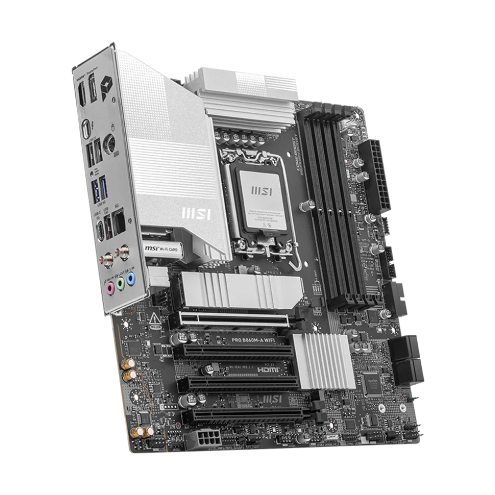 Msi Pro B860M-A Wifi Ddr5 Motherboard Black - Image 2
