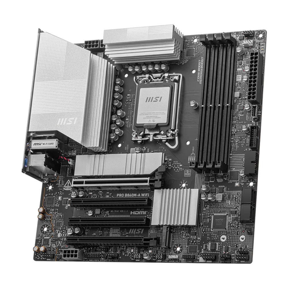 Msi Pro B860M-A Wifi Ddr5 Motherboard Black - Image 3