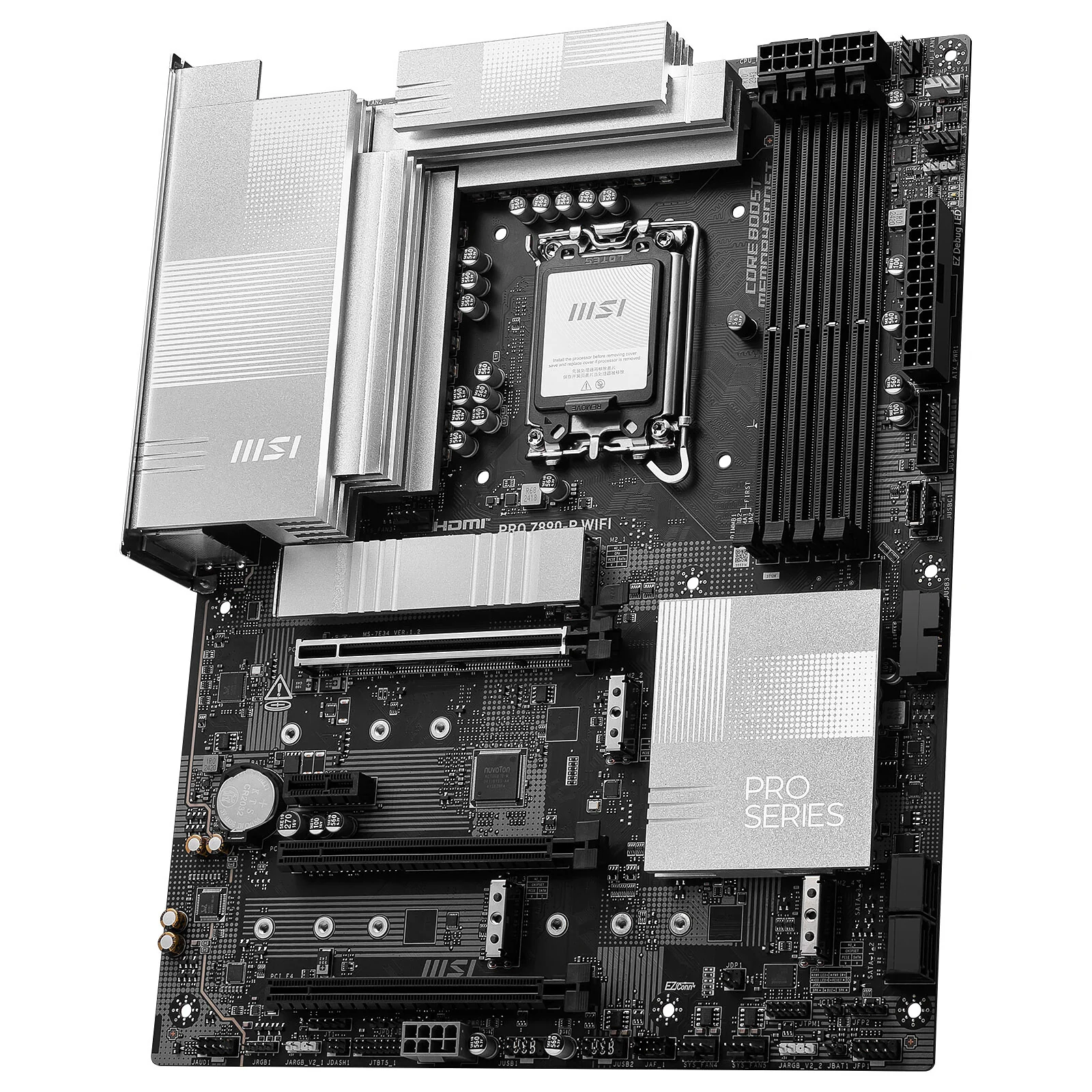 Msi Pro Z890-P Wifi Ddr5 Motherboard Black - Image 4