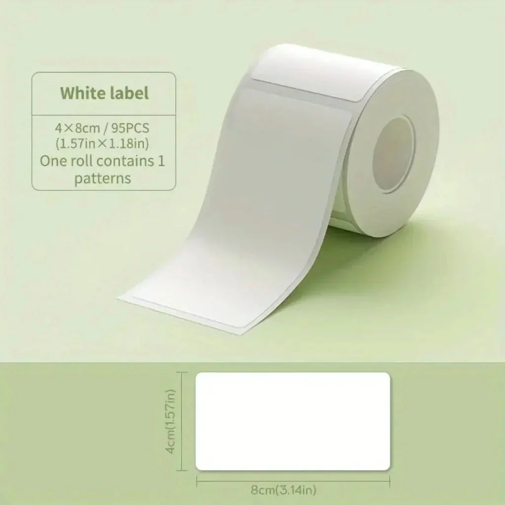 NIIMBOT White Label for B21, B1, B3S 40x80mm-95pcs