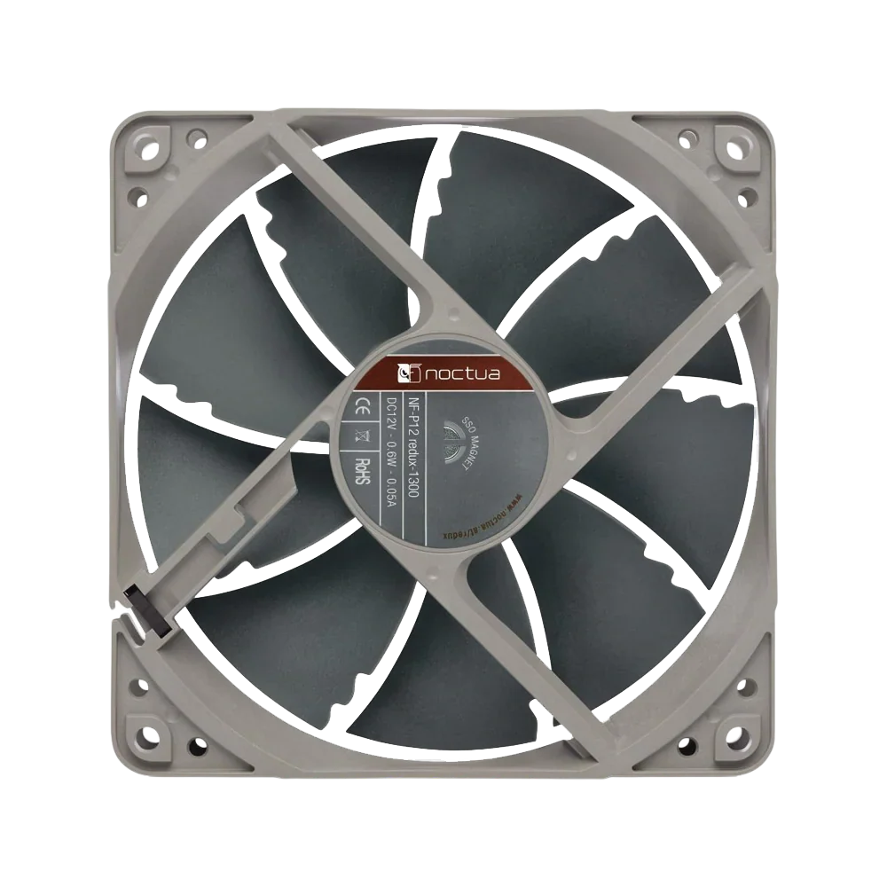 Noctua Nf-P14S Redux-1500 Pwm 140Mm High Performance Fan Grey - Image 3