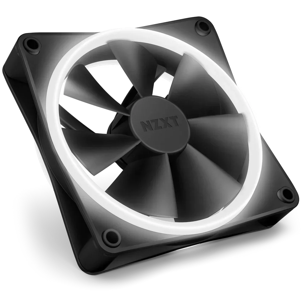 Nzxt F120Rgb Duo - 120Mm Dual-Sided Rgb Fan Triple Pack Black - Image 3