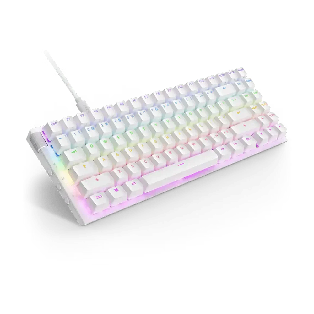 Nzxt Function 2 Mini Tkl Wired Optical Gaming Keyboard White - Image 3