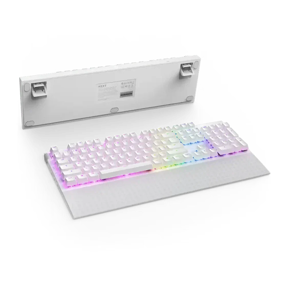 Nzxt Function 2 Wired Optical Gaming Keyboard White - Image 3