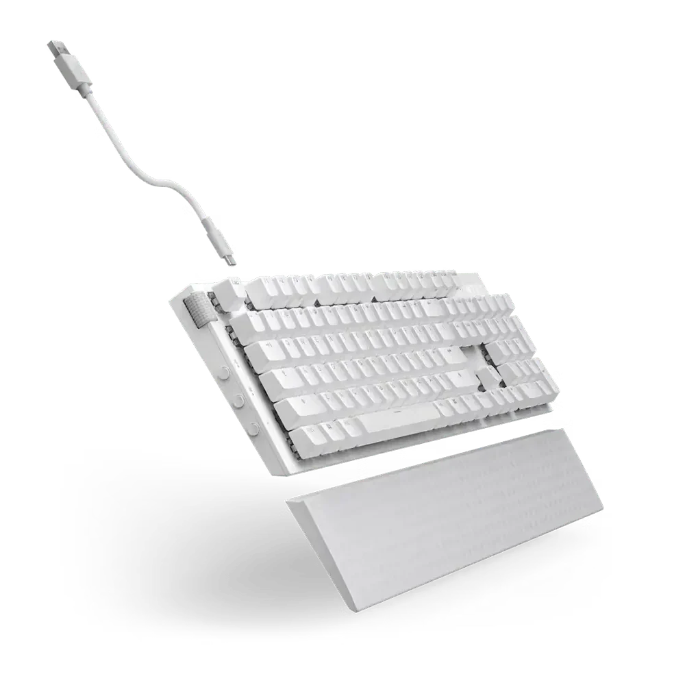 Nzxt Function 2 Wired Optical Gaming Keyboard White - Image 4