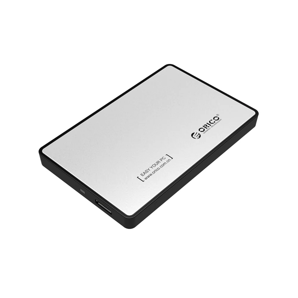 Orico 2588US3 2.5 inch USB 3.0 Hard Drive Enclosure Case (Silver)