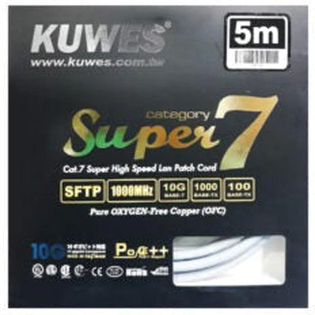 Patch Cord Cat7 Sftp 10G Cable 5 Meter Kuwes - Image 3