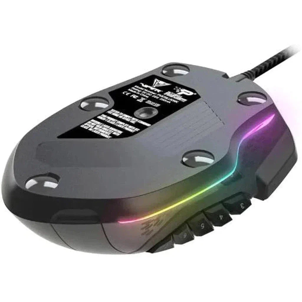 Patriot Viper V570 Blackout Edition Rgb Laser Gaming Mouse (Pv570Luxwak) - Image 2