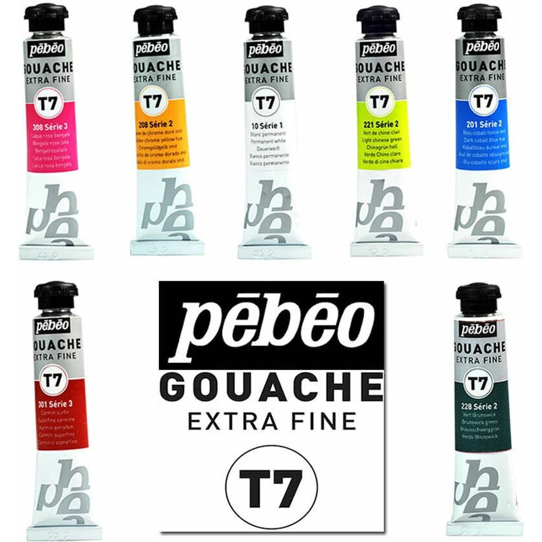 Pebeo Designer Extra Fine T7 Paint - Set Of 12 - Image 3