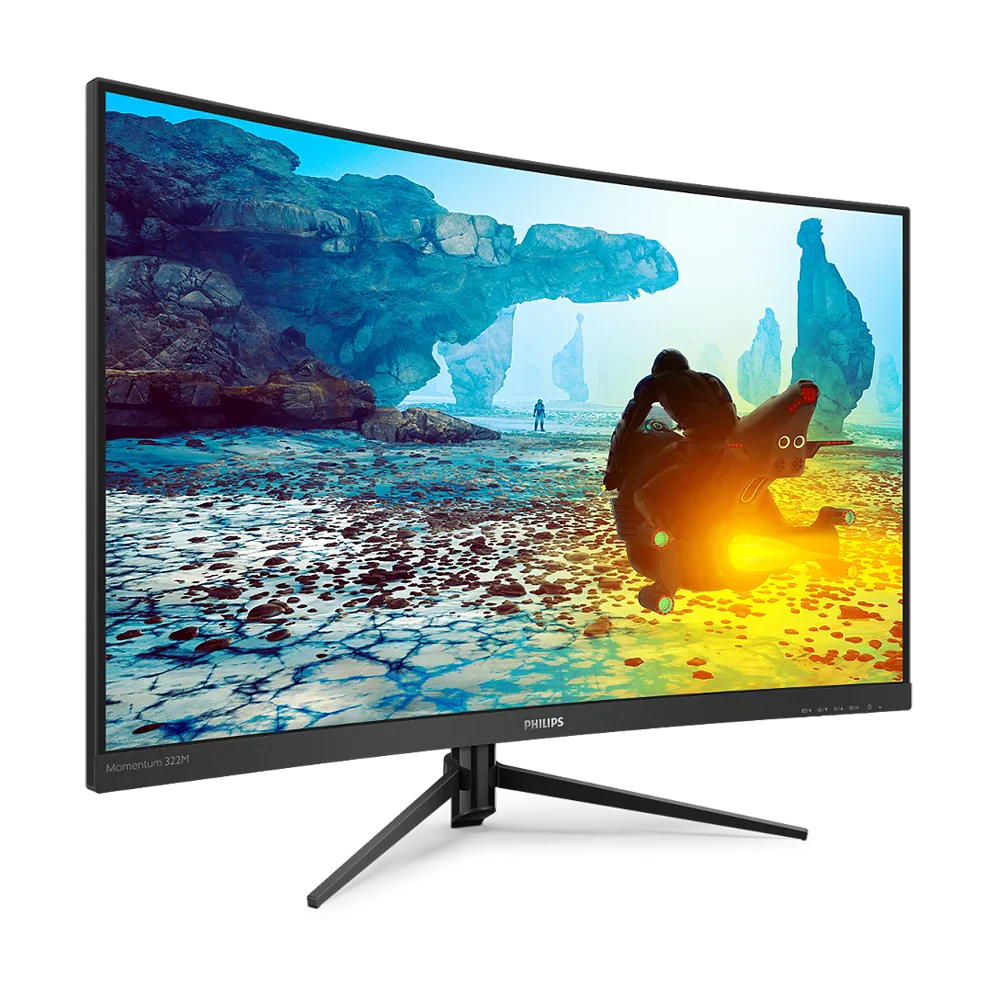 Philips 322M8Cp 32 Inch Fhd 240Hz 0.5Ms Hdmi X 2 Curved Gaming Monitor - Black - Image 2
