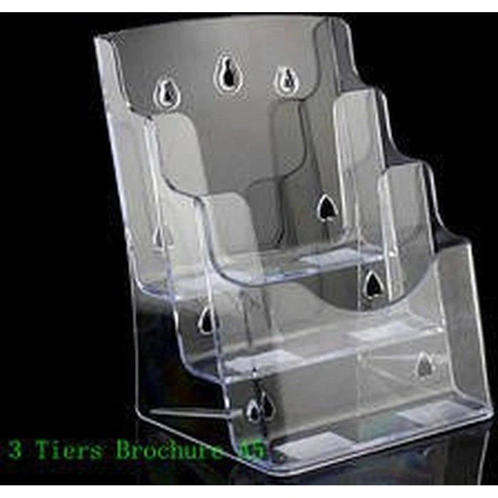 Acrylic 3 Compartments Stand A4 Size K-158 - Image 3