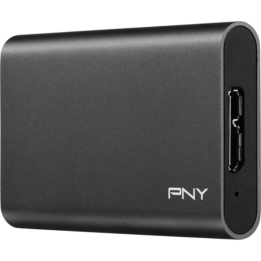 PNY Elite 480GB Portable SSD USB 3.1 Gen 1 (Black) - Image 4