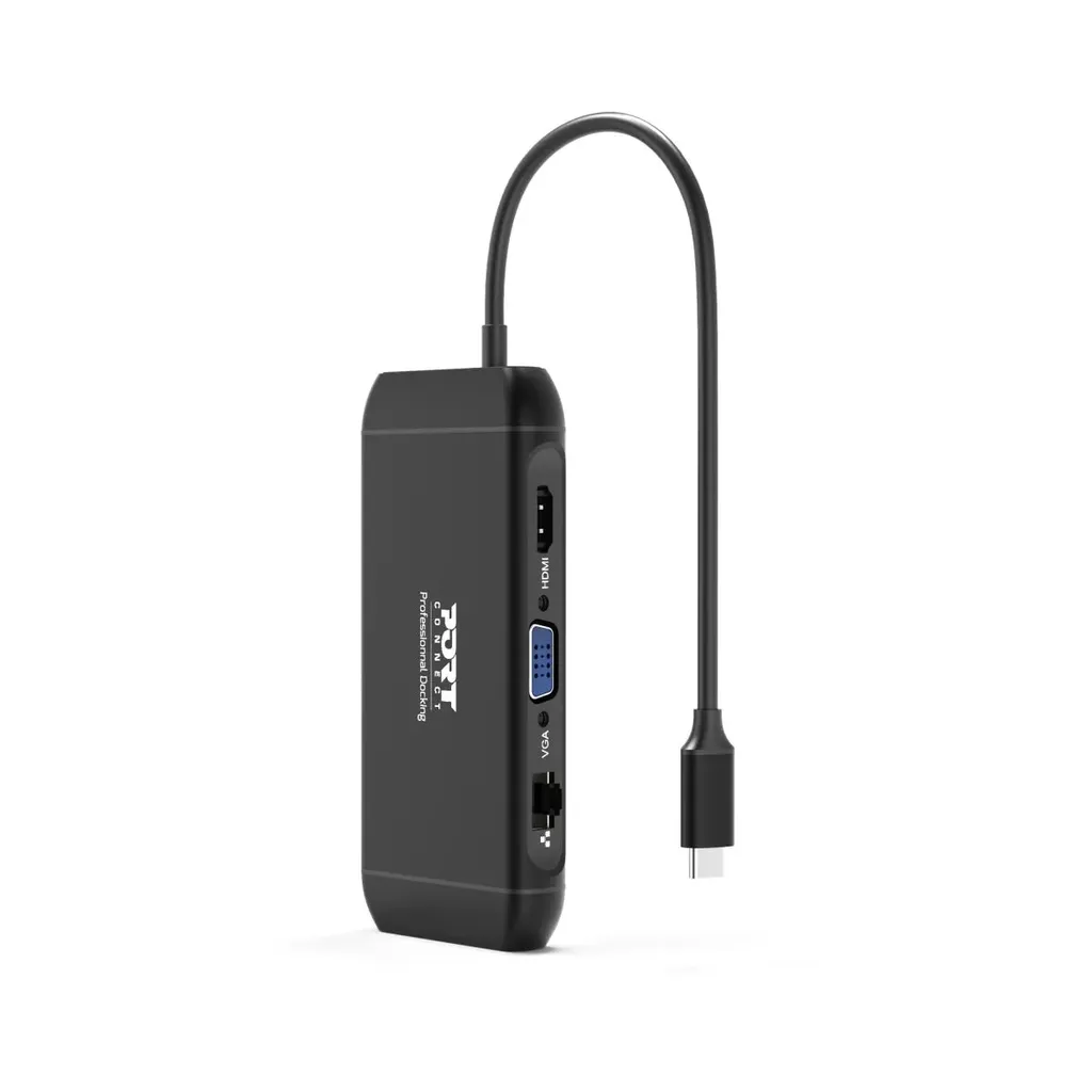 Port Designs USB C Dual Screen Travel Docking Station USB C 31 Gen 2 - Image 2