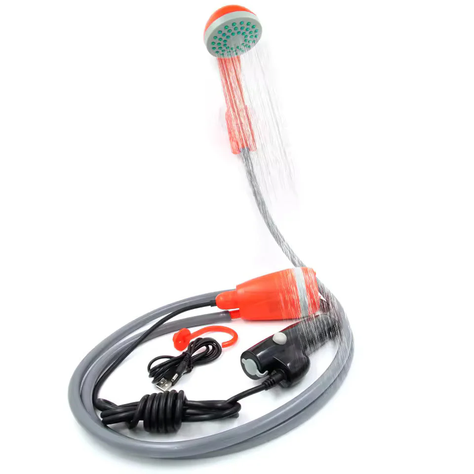 Portable Outdoor Shower Set - Blue - Image 5