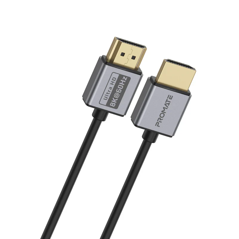 Promate Certified Ultra-High-Speed 8K@60Hz HDMI Slim Flexible Cable - Image 2