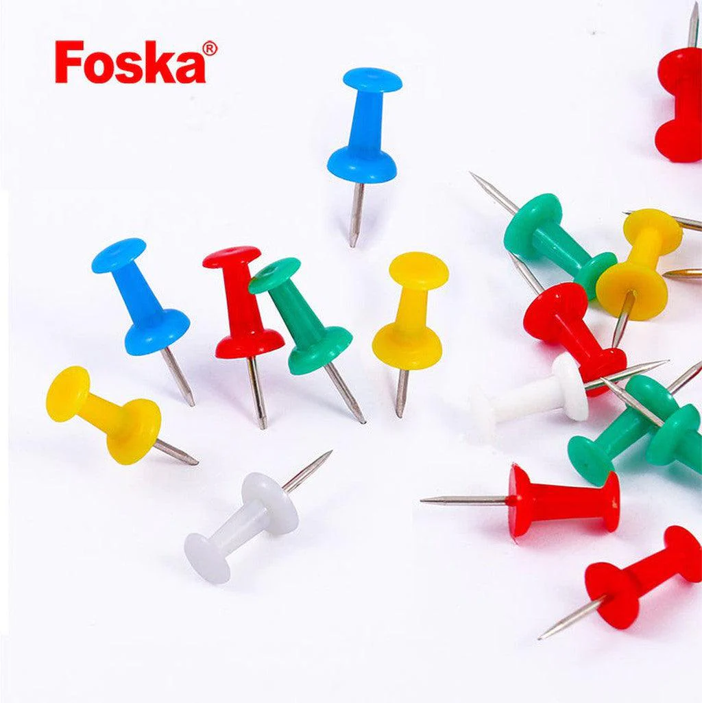 Push Pins 100Pcs Foska -Pl10-100X 100pcs/Box