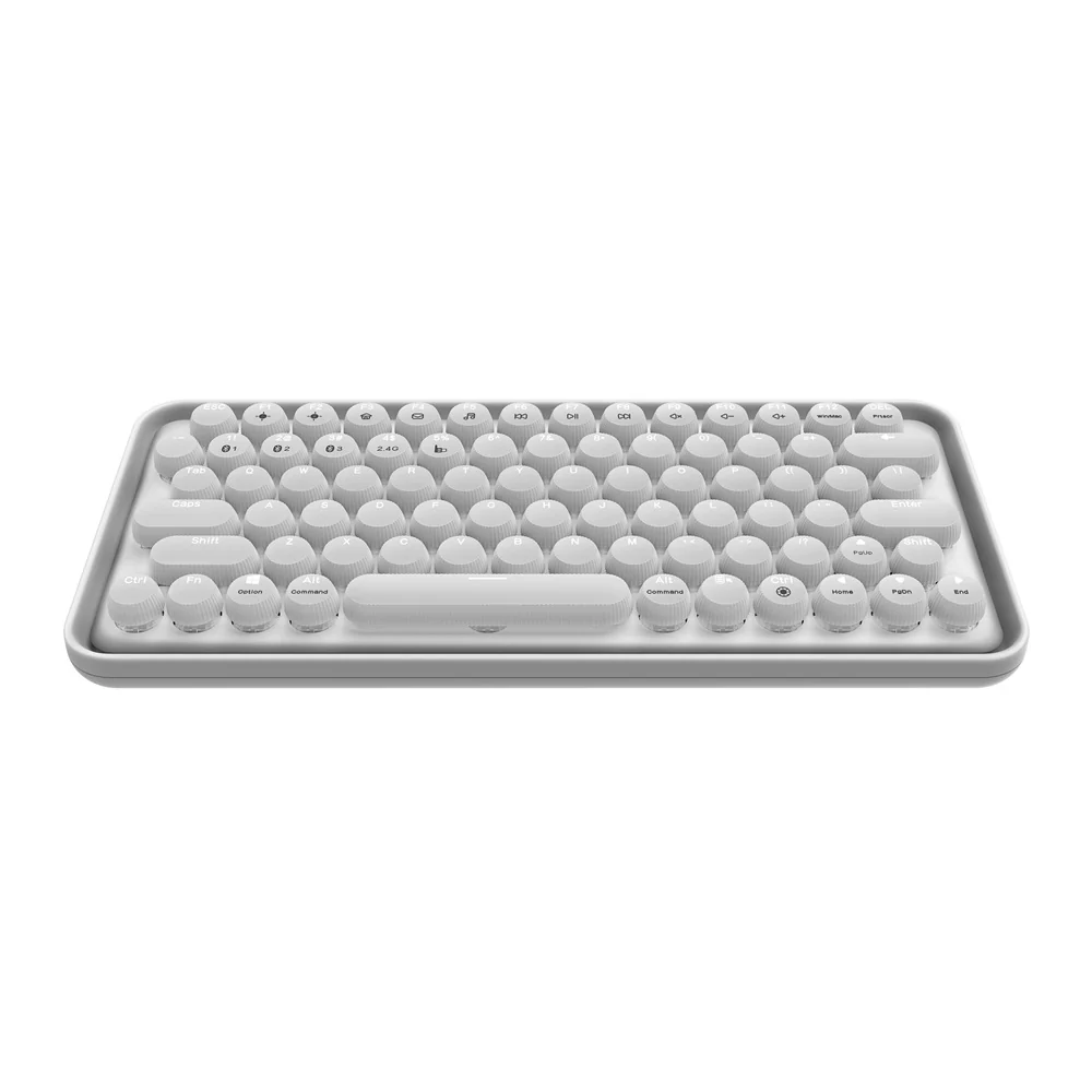 Rapoo Ralemo Pre 5 Keyboard – White Bluetooth Wireless Compact Multi-mode Mechanical – Eng - Image 4