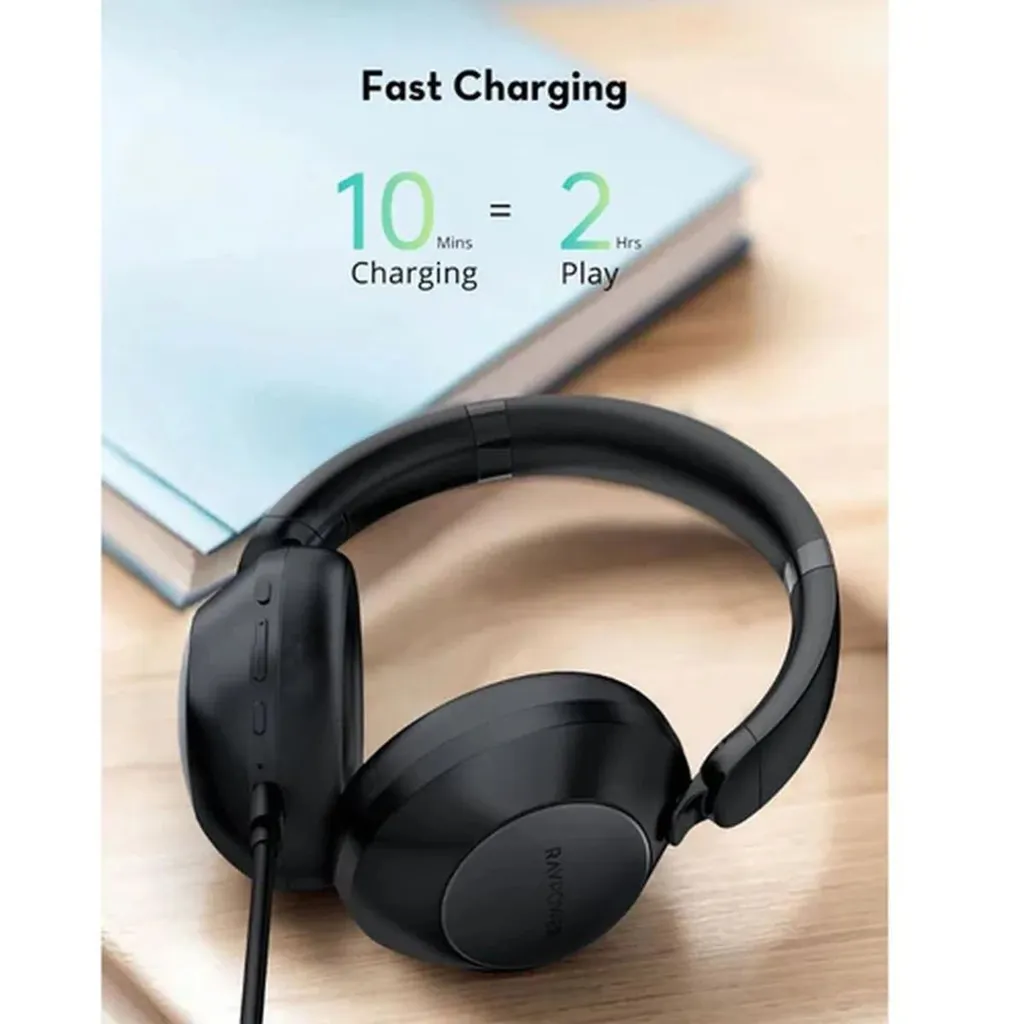 Ravpower RP-BH1019 ANC Bluetooth Headphone BLACK - Image 3