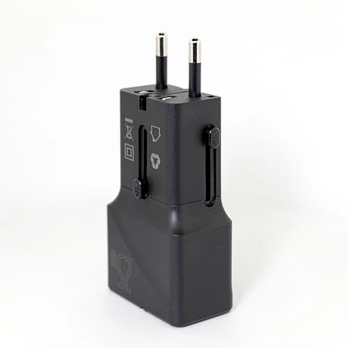 RAVPower RP-PC1080 25W 2-Port Universal Adapter black - Image 2
