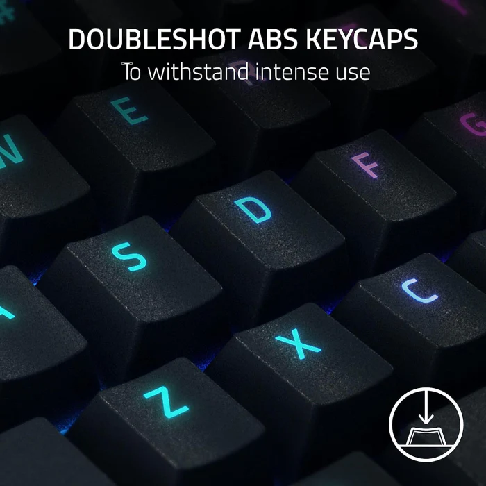 Razer BlackWidow V4 X Mechanical Gaming Keyboard with Razer Chroma RGB: Green Mechanical Switches - Image 2