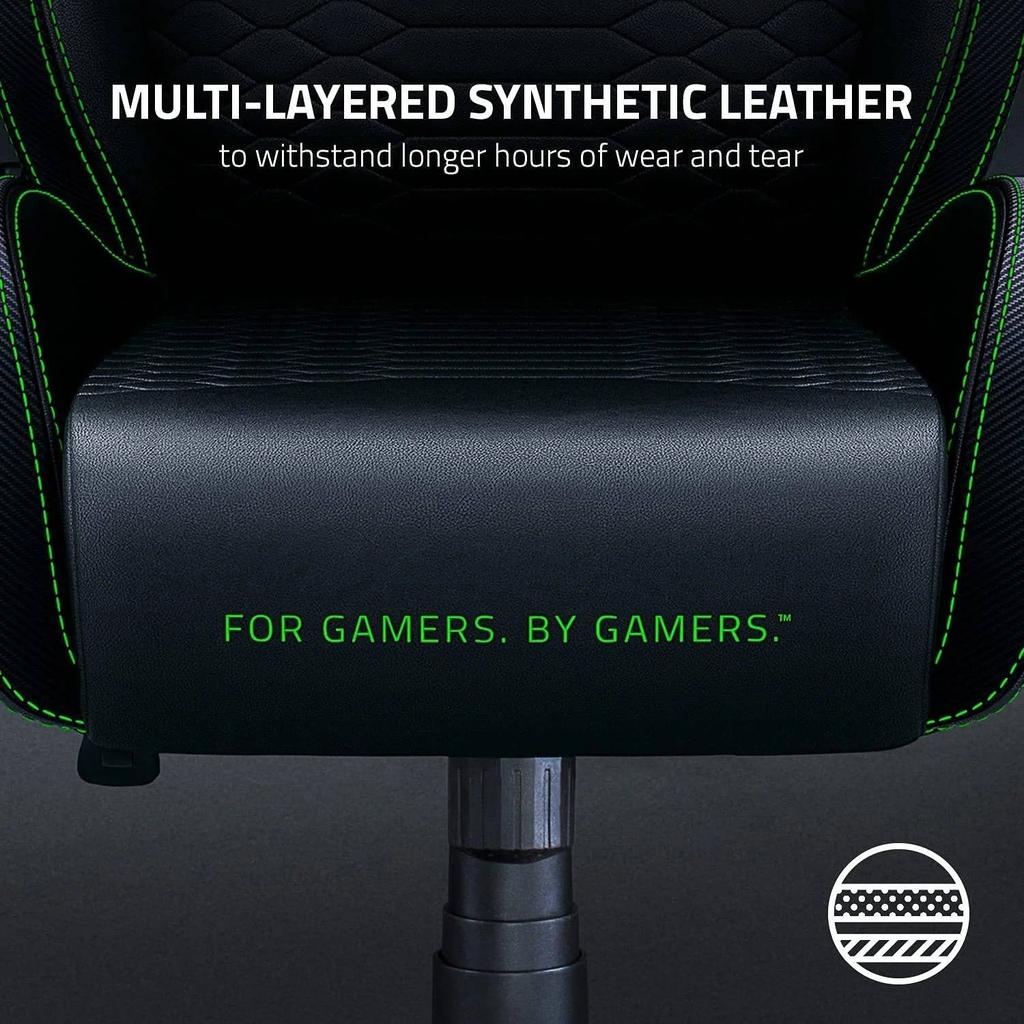 RAZER ISKUR XL Gaming Chair - Black/Green - Image 6